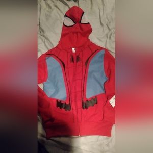Boys Spiderman hoodie (S)